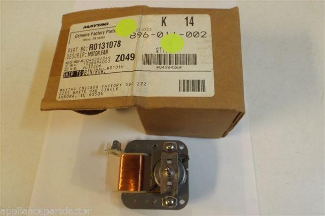 Maytag Kitchen Aid R0131078 MOTOR-FAN NEW IN BOX Maytag Kitchen Aid R0131078 MOTOR-FAN NEW IN BOX